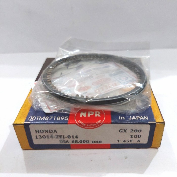 Ring Piston GX200 OS 100 Ring Seher Honda GX200 NPR Japan Original