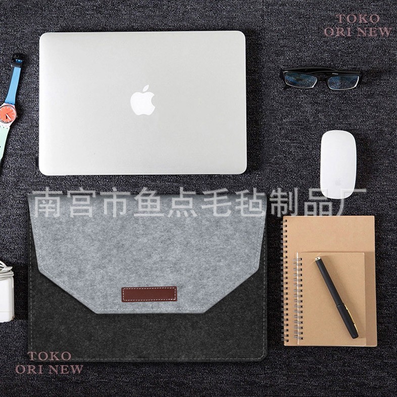 TAS LAPTOP SLEEVE MACBOOK AIR PRO BAG RETINA 13 15 2012 2017 2020 2019 NEW INCH Casual grey