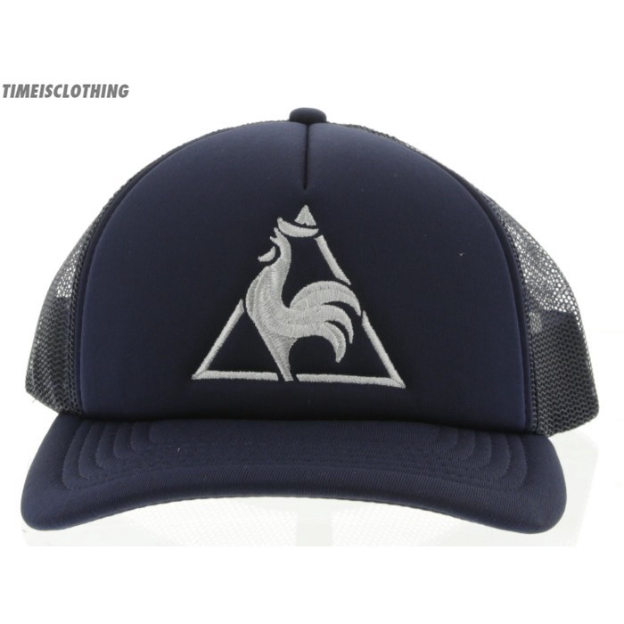 TOPI / CAP / HAT TRUCKER LE COQ SPORTIF 1.1 - BLACK TIC