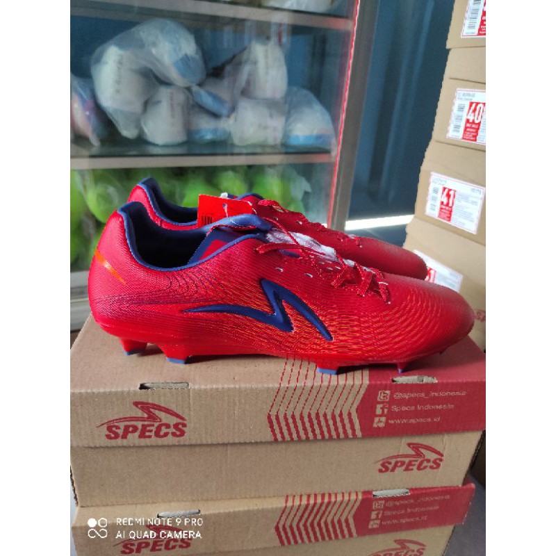 Sepatu Bola Specs Accelerator Lightspeed Ultra Solar Red FG