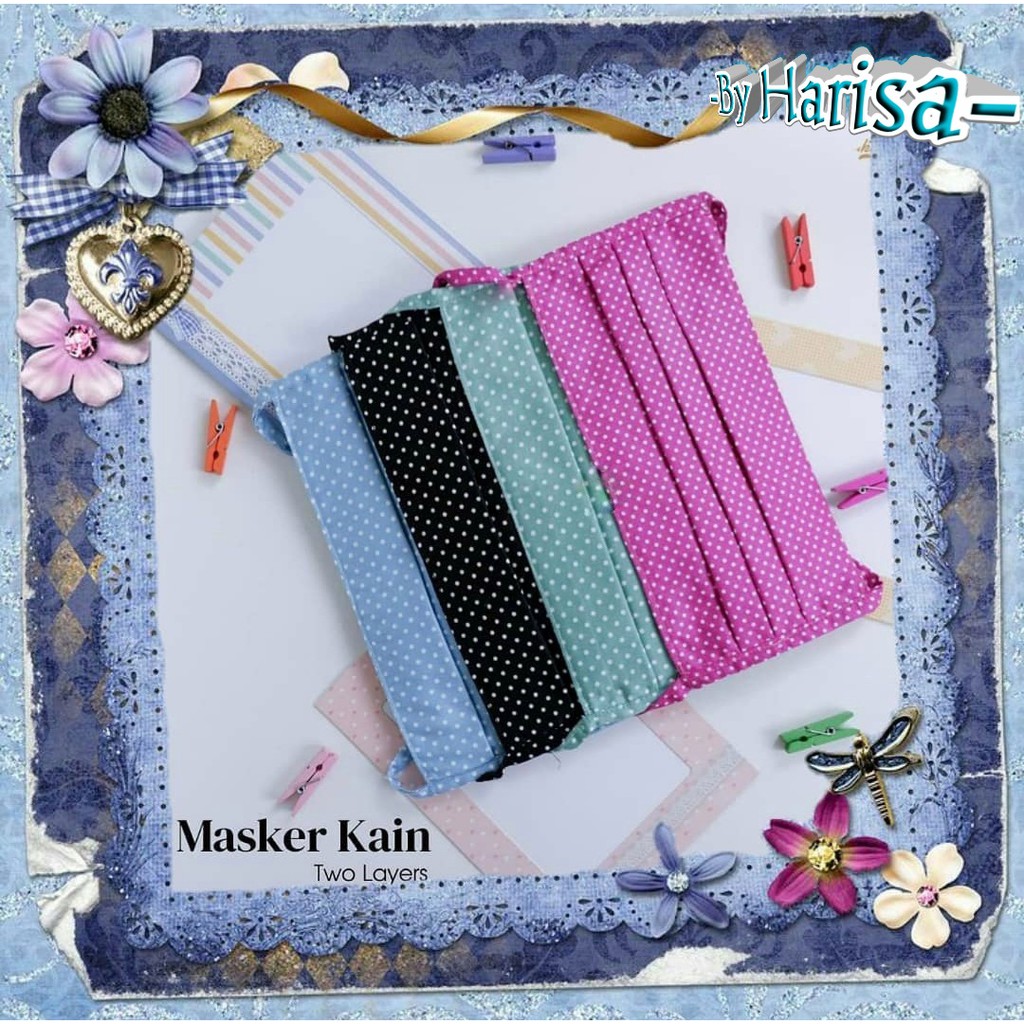 Masker Trendy Motif Calm 2ply