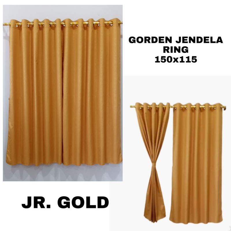 GORDEN TIRAI JENDELA RING 150 cm MINIMALIS