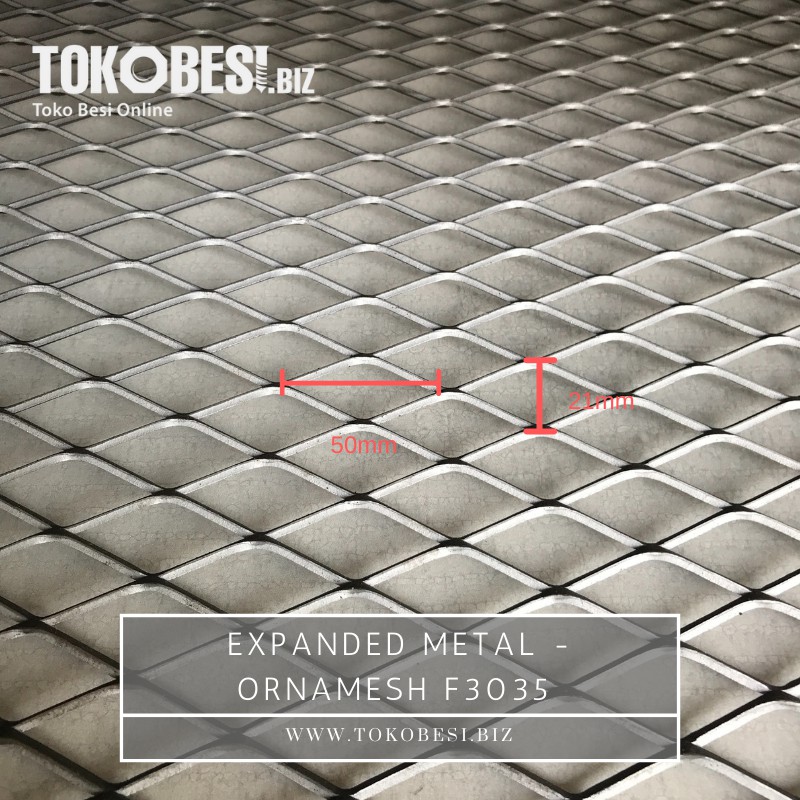 

Expanded metal - Ornamesh F3035 (lbr)
