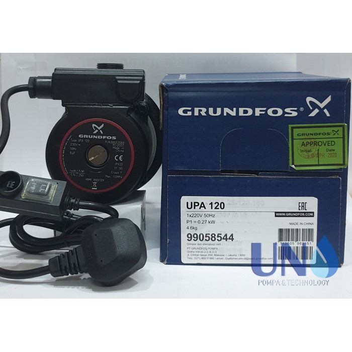 Pompa air Dorong Grundfos UPA 120