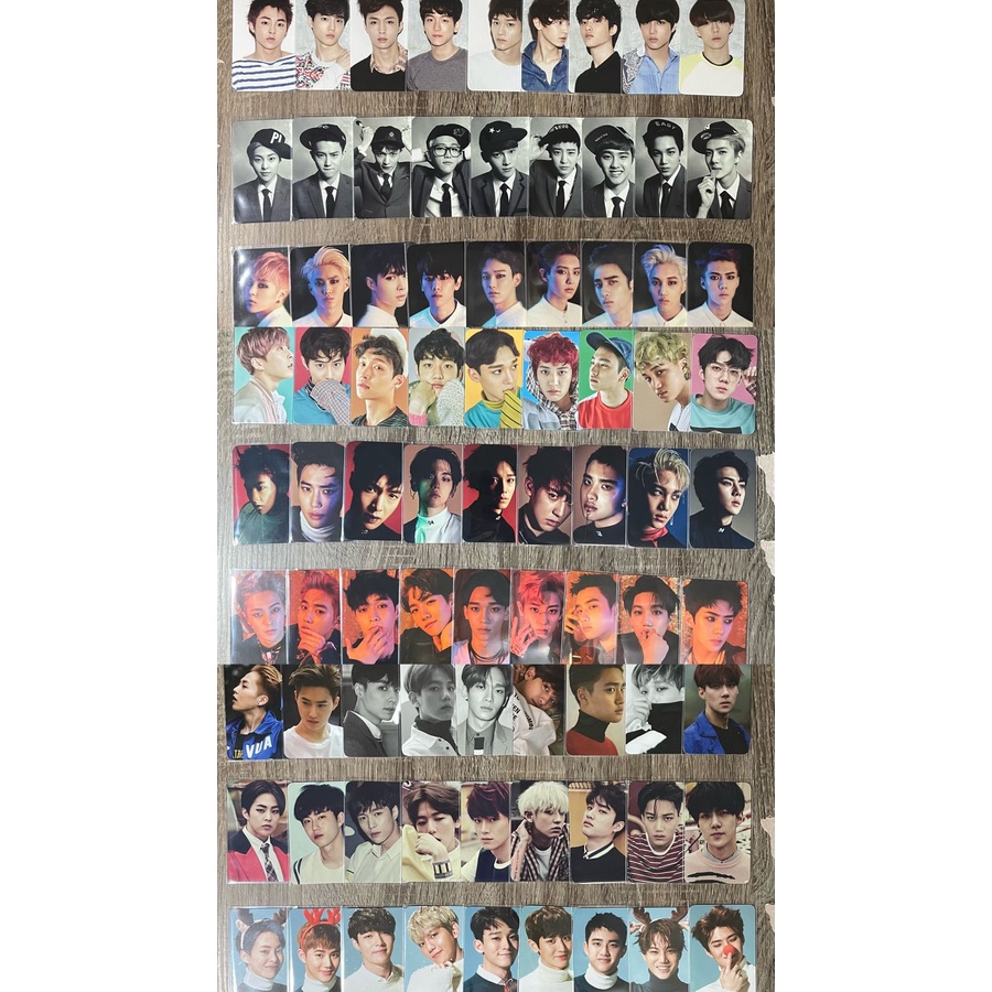 [READY STOCK] EXO 10th Anniversary Repackage Photo Card Set