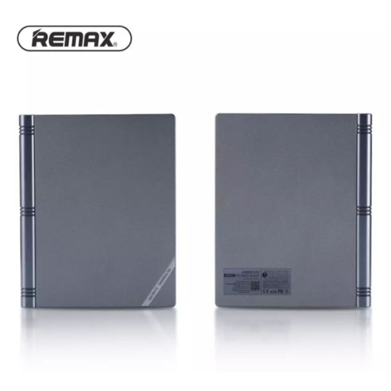 POWER BANK REMAX ORIGINAL 100% 10.000mah 2usb jumbook model buku