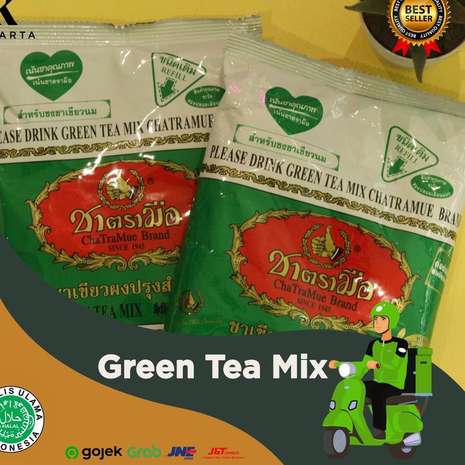

(kode-764) Green Tea Number One Brand ASLI Import Thailand Terbaik .,