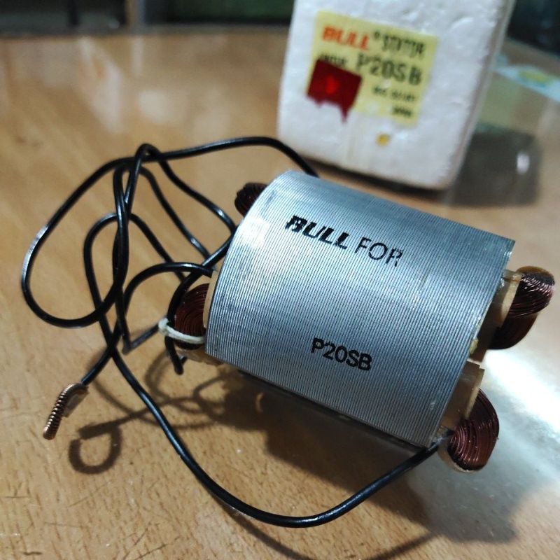 HEAVY DUTY ☑️ Spool P-20SB BULL | Stator Sepul Spul Spol Gulungan Lilitan Bantalan Rumah Angker Arma