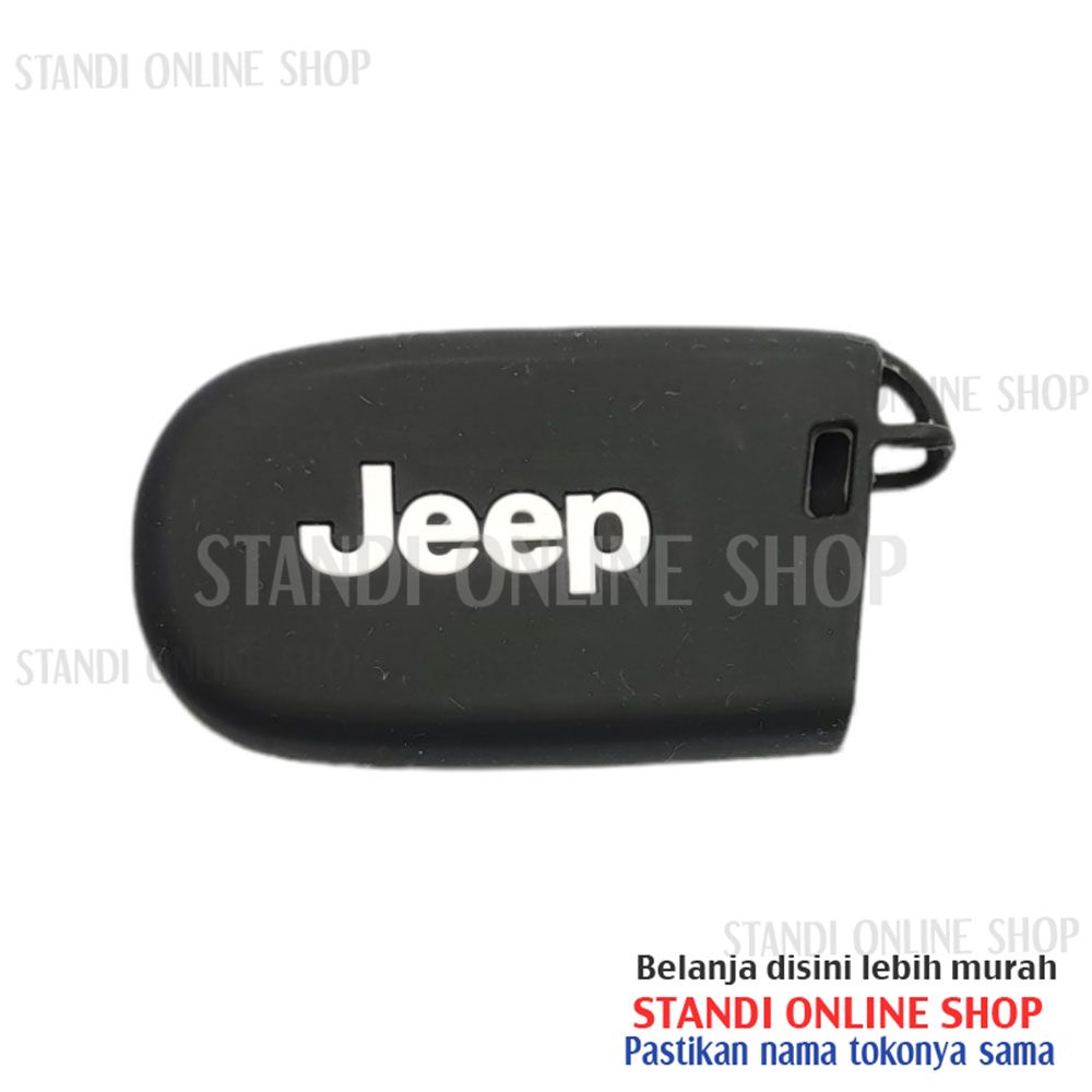 Remote Cover Kunci Silikon Remote Keyshirt JEEP Grand Cherokee Compass