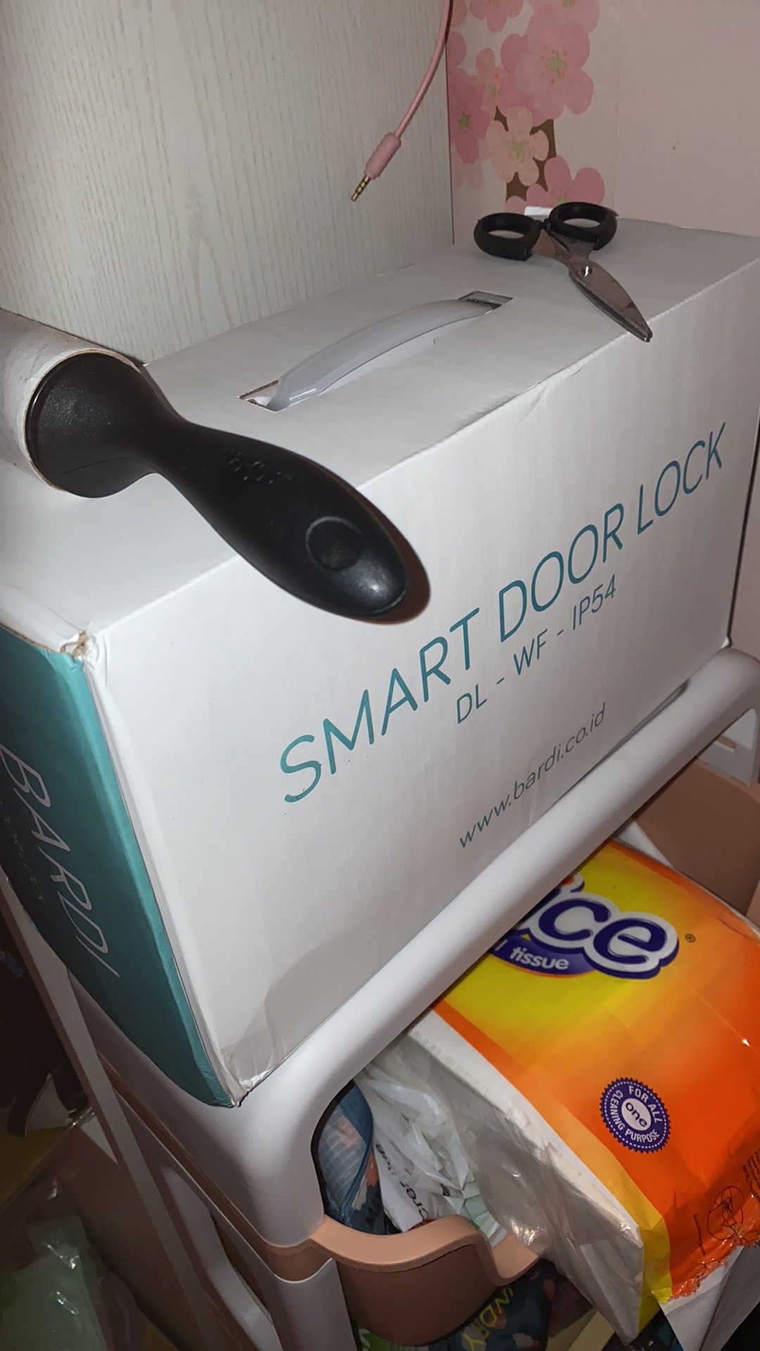 Bardi Smart Home Door Lock Handle Rfid-fingerprint Waterproof