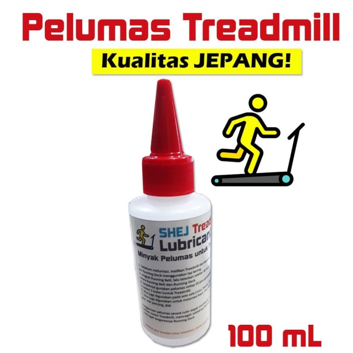 Minyak Pelumas Treadmill (Lubricant Silicone Oil) 500 mL - SHEJ dan Botol Tetes