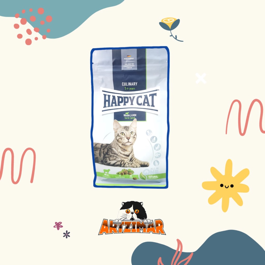 Happy Cat Makanan Kucing Dewasa Culinary Farm Lamb 10kg catfood