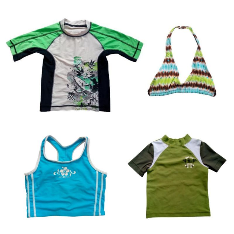 Kaos Renang Anak/Atasan Renang Anak/Kaos Renang Branded