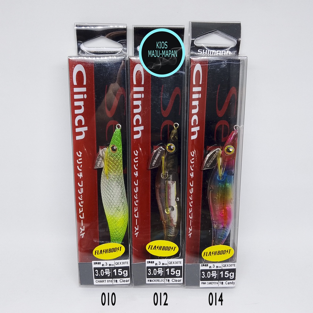 Egi Shimano Sephia Clinch Flashboost 3.0 - Umpan Pancing Cumi / Squid Jig