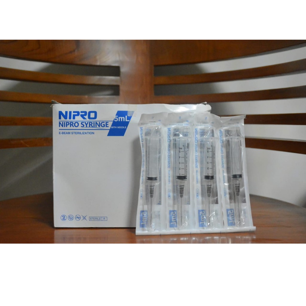 Nipro Syringe 5ml (1box)