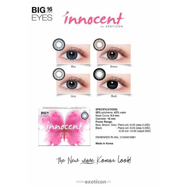 SOFTLENS INNOCENT 16MM BY EXOTICON