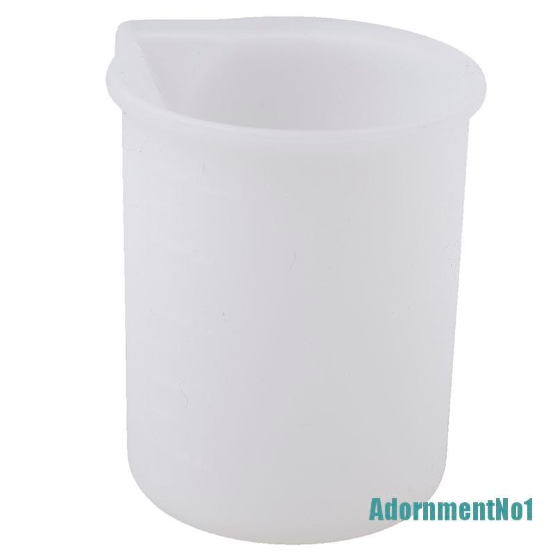 [AdornmentNo1]2Pcs silicone 100ml measuring cup for jewelry crystal scale resin glue molds