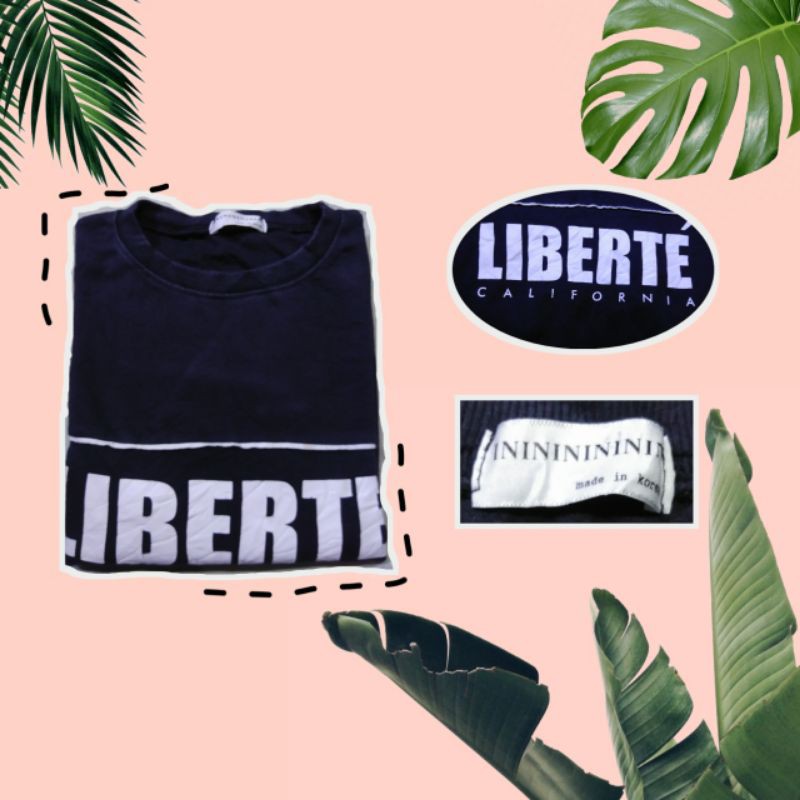 crewneck libertr california