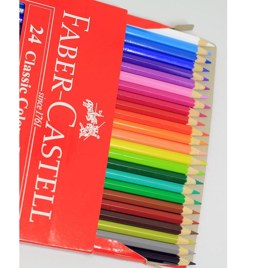 

➲ Pensil Warna Classic Faber Castell 12, 24, 36 dan 48 Warna い