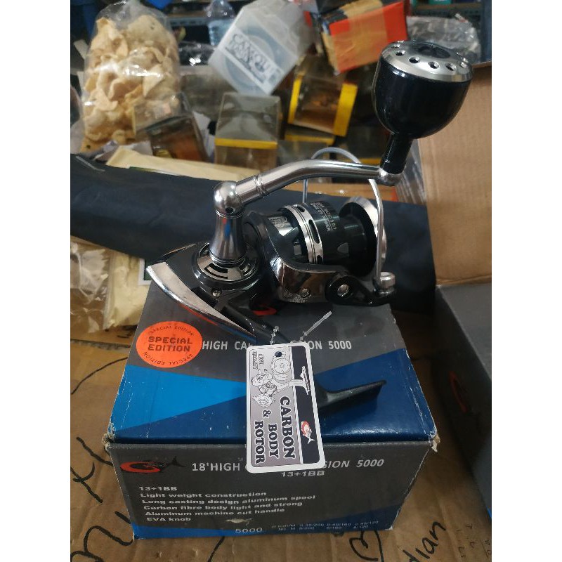 Reel G tech 18' High Carbon Version Spesial Edition