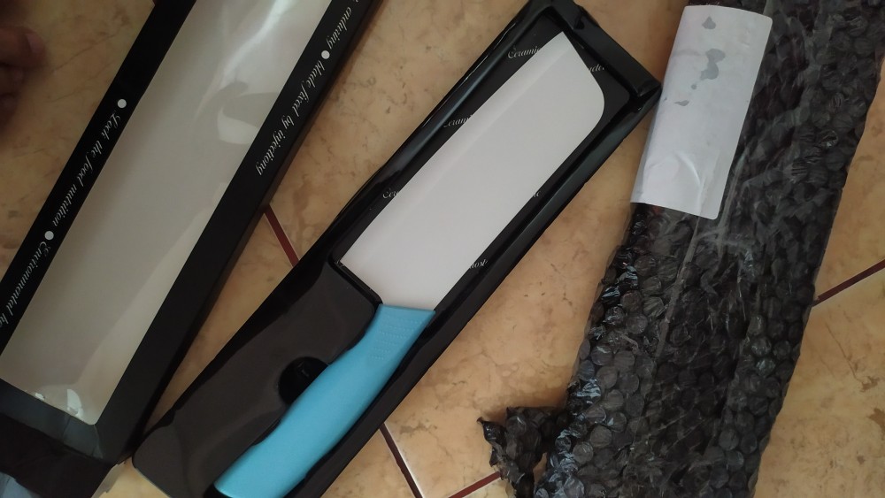 { Bayar Di Tempat } J20 - New! Pisau Dapur Ceramic Tajam Premium Termurah