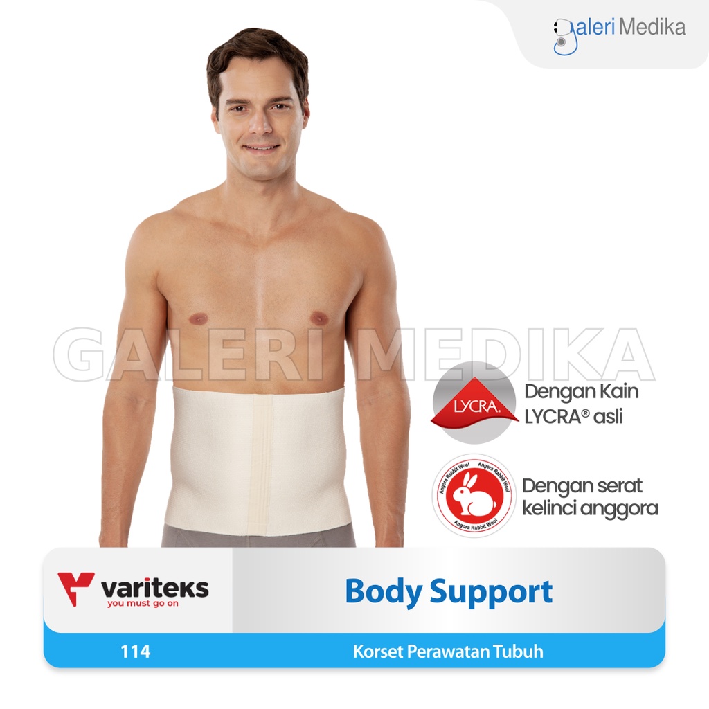 Variteks 114 Judo Angora Waist Corset (Korset Kesehatan) - Korset Pelangsing