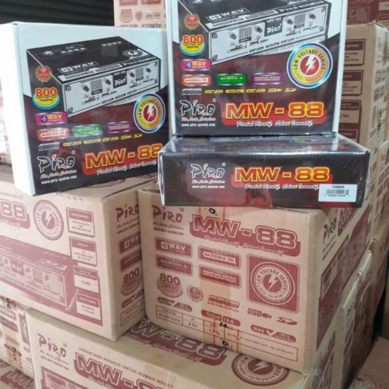 Ampli Panggil Walet PIRO MW-88 | TERLARIS | ORIGINAL |