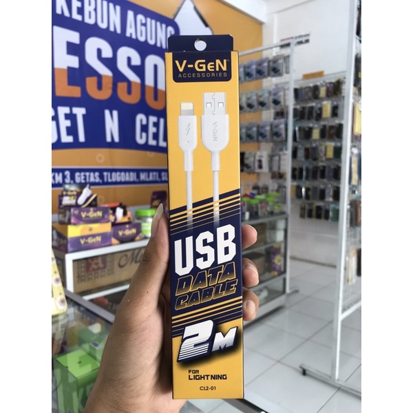 kabel data v-gen cl2-01 lightning 2 meter