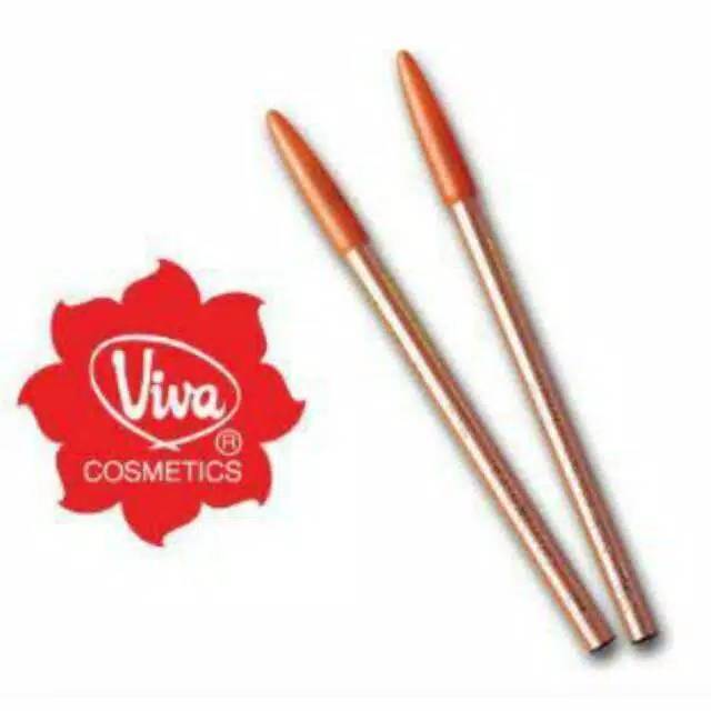 Pensil Alis VIVA+serutan Black, Brown, Dark Brown ORIGINAL