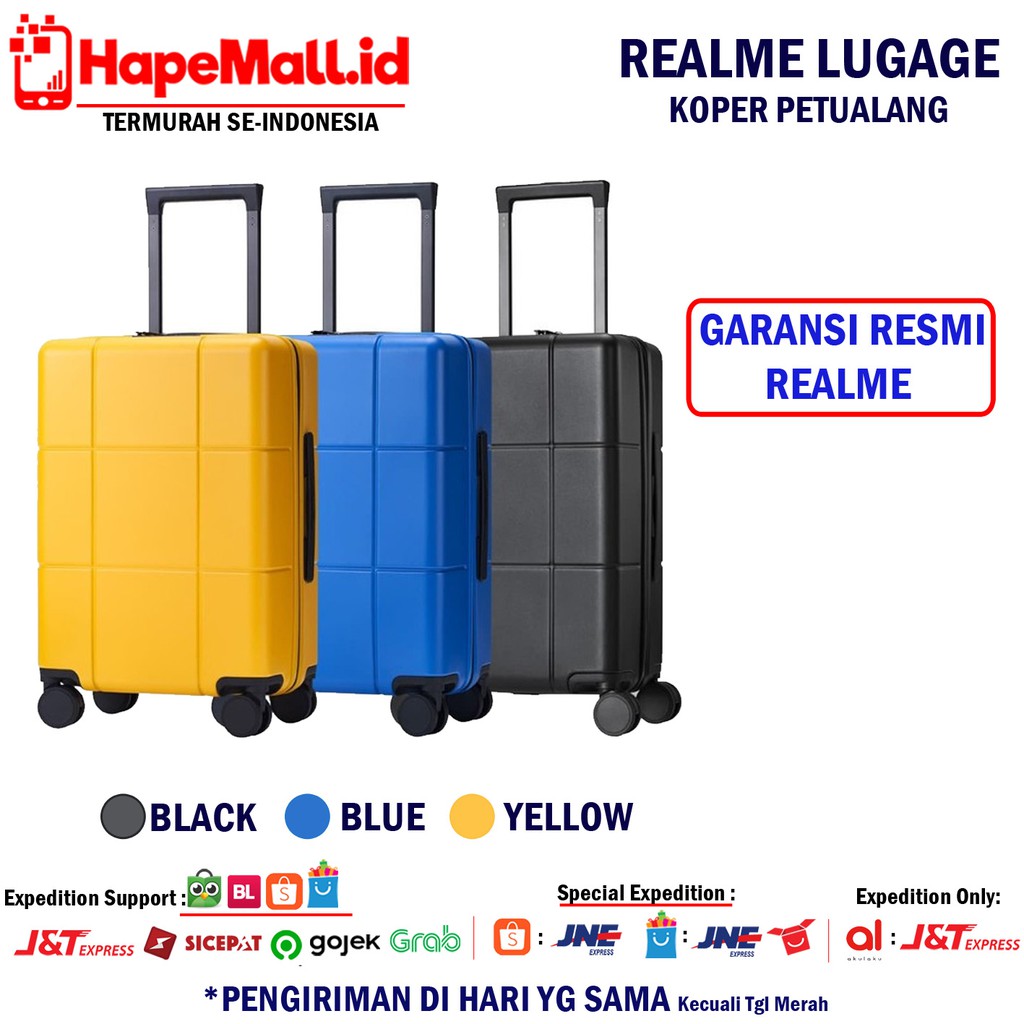 REALME LUGAGE ADVENTURE 20 INCH KOPER GARANSI RESMI REALME TERMURAH