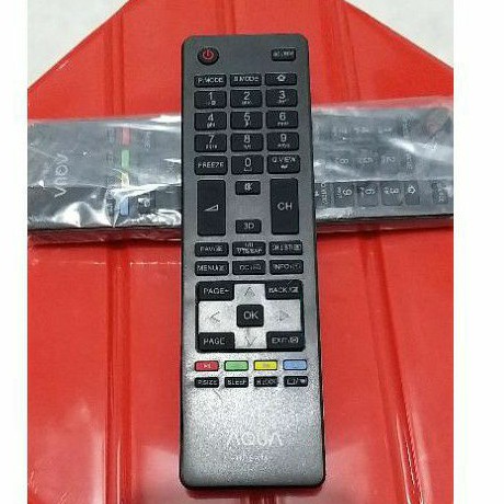 REMOTE REMOT TV LCD LED AQUA 3D HTR A18H ORIGINAL ASLI