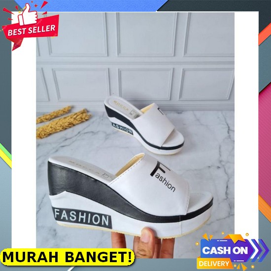 [ Import Design ] Sepatu Sandal Wedges Wanita Import Premium Quality K2V1 Sandal Wedges Wanita Tingg