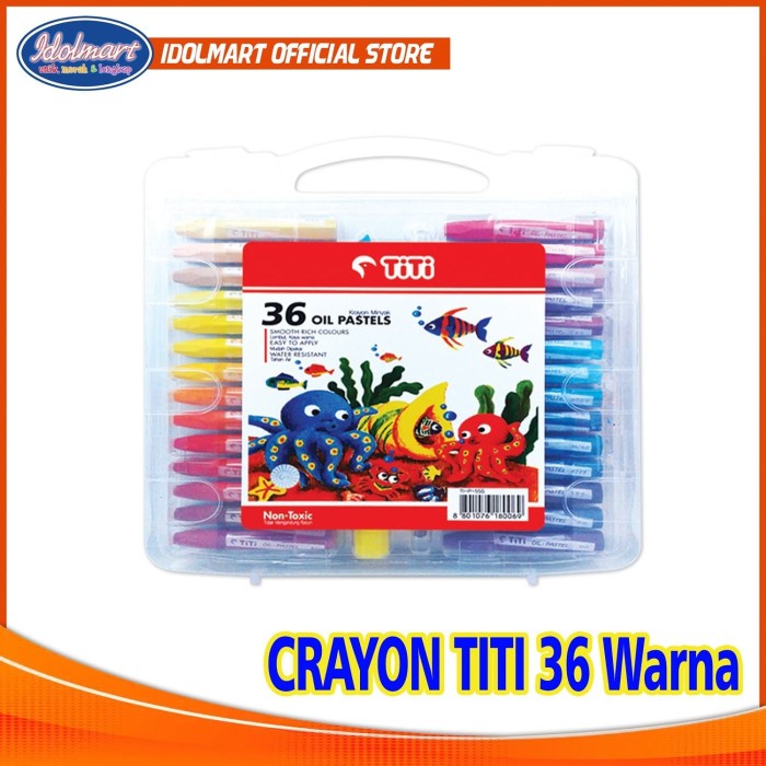 

Hemat Crayon Titi Oil Pastels 36 Warna Hemat