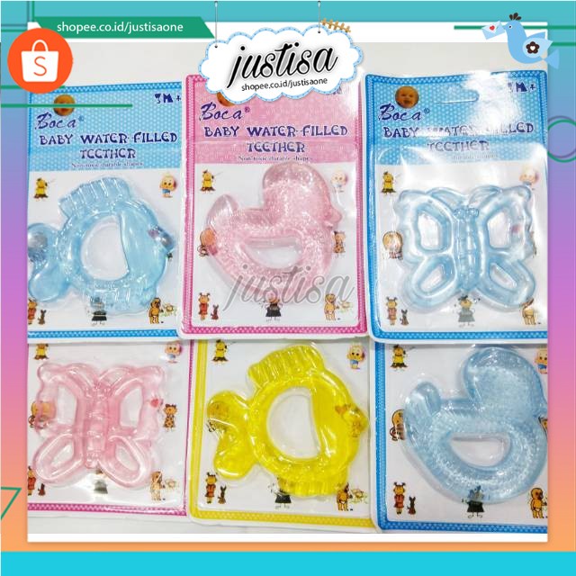 Promo !! Gigitan BAYI BOCA/MAINAN GIGITAN Water Filled Soother Teether - Original Asli