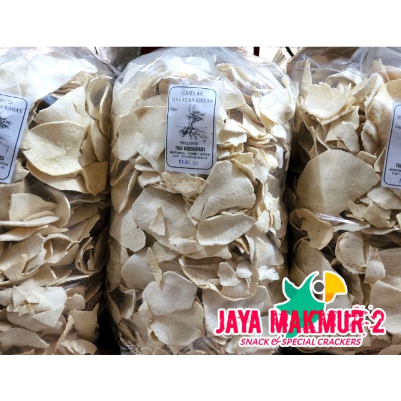 

250gram kripik gadung rasa bawang matang