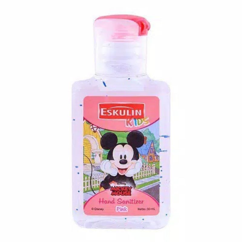 ESKULIN KIDS HAND SANITIZER 50ml MICKEY PINK