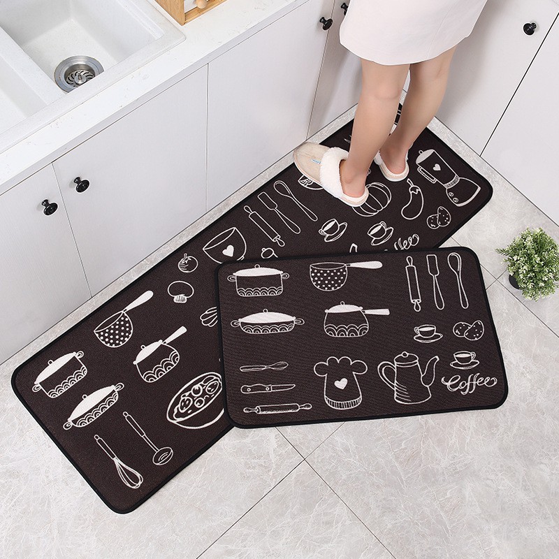 TOKOMUDA Keset Kaki Pintu Kamar Antislip Keset Dapur Kitch Trendy Door Floor Mat Trendy 2in1 LWK02