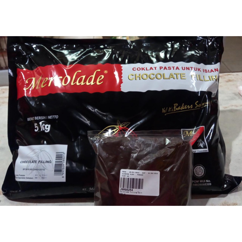 Mercolade filling dark Repack 500 gr