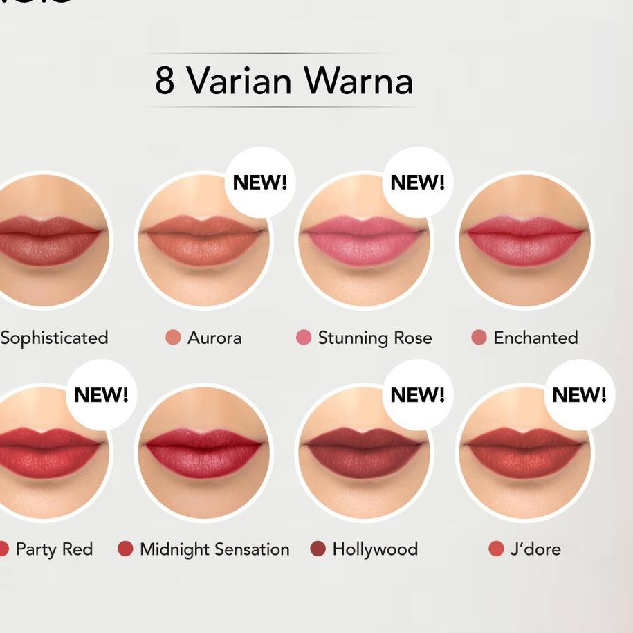 ○ YOU Basic Collection Luscious Matte Lip Cream YOU Makeup ℮