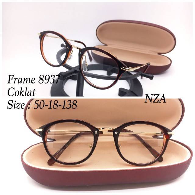 Frame Kacamata Wanita Trendy, Kaca mata Anti Radiasi, Kacamata Minus, Kaca mata Terbaru &amp; Elegant