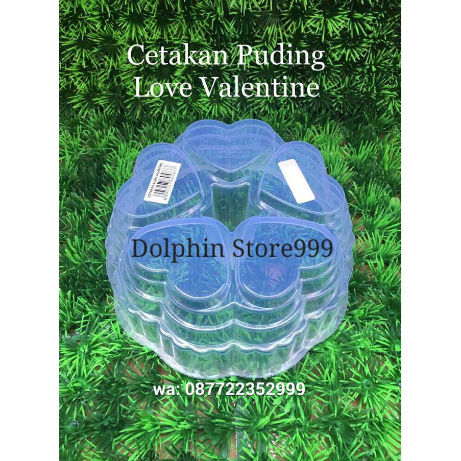 PROMO TERMURAH Cetakan Puding Love Valentine/Cetakan Agar/Cetakan Jelly AT33