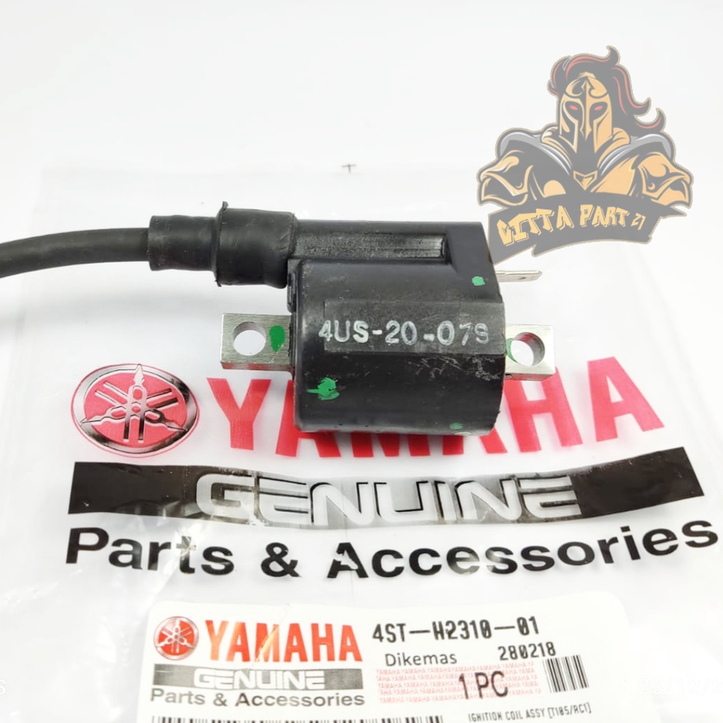 COIL KOIL YAMAHA KUALITAS ASLI ORIGINAL YAMAHA YGP PRESISI ARUS PENGAPIAN STABIL TEMBAGA KABEL BESAR JUPITER Z JUPITER MX JUPITER MX NEW RX KING LAMA RX KING NEW VEGA R NEW VEGA ALFA CRYPTON F1ZR FORCE 1 MIO MIO SOUL XEON KOIL