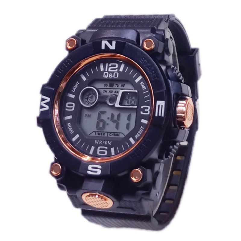 (Grosir)Jam Tangan Pria K-Sporty Digital Strap Rubber(Terima Cod)