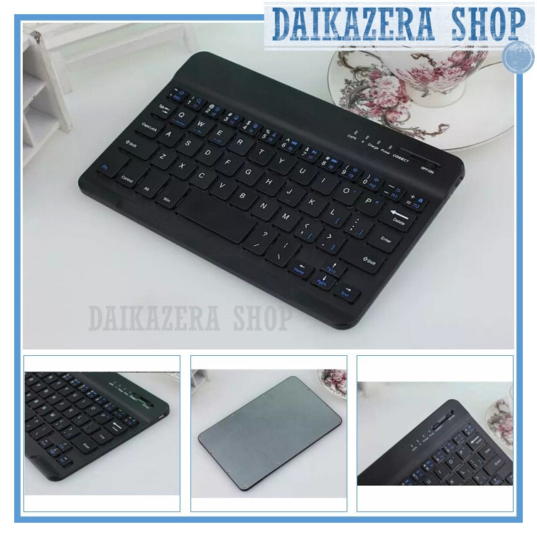 Keyboard Bluetooth Wireless Bisa di Charge Rechargeable KM78D