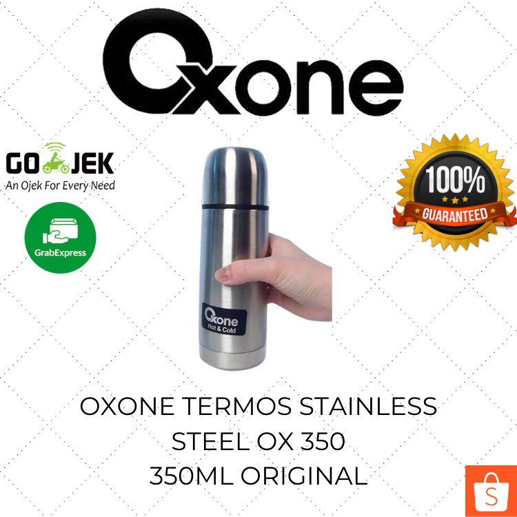 Oxone Vacuum Flask Termos Stainless Steel OX 350 350ml - Vacuum Flask Air Panas Mini Kecil Murah