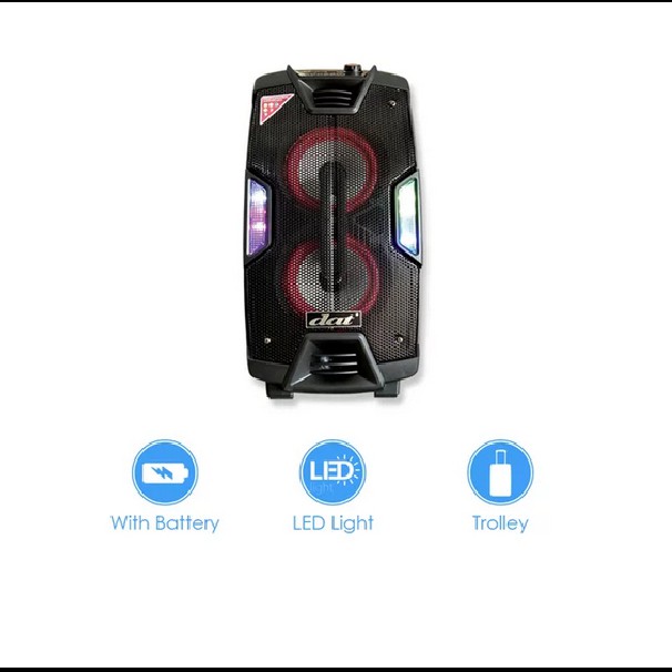 SPEAKER AKTIF DAT DT 2126 SPEAKER TROLLEY 6.5 INCH