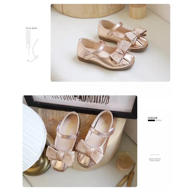 (23-30) Sepatu Anak Perempuan Flat Shoes Anak Pesta JOY