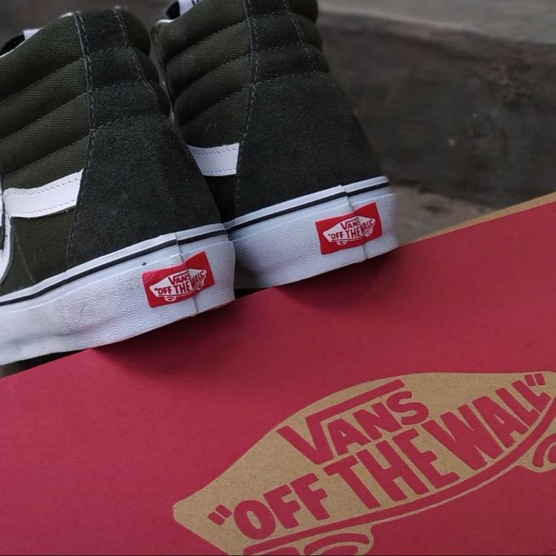 Vans SK8 HI Olive White