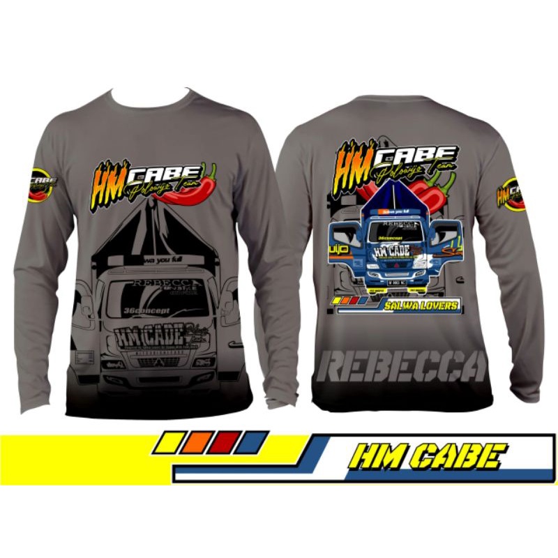 Kaos truck HM cabe panjang salwa