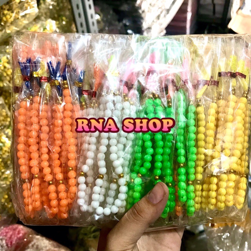 Souvenir 100 Pcs Tasbih Mini ( Kecil ) 33 Butir Dop Kemasan Plastik